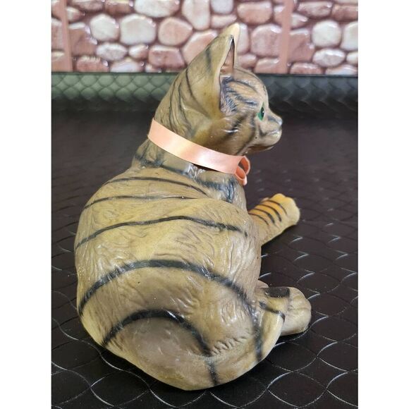 2-Vintage porcelain Cat Figurines - Picture 7 of 16